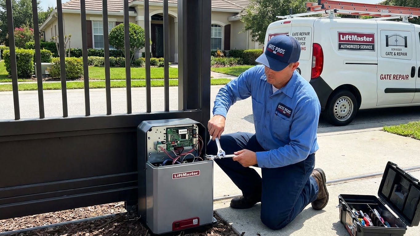 LiftMaster gate repair
